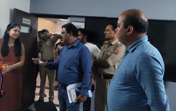 GNIDA team inspects fire safety at coaching centres